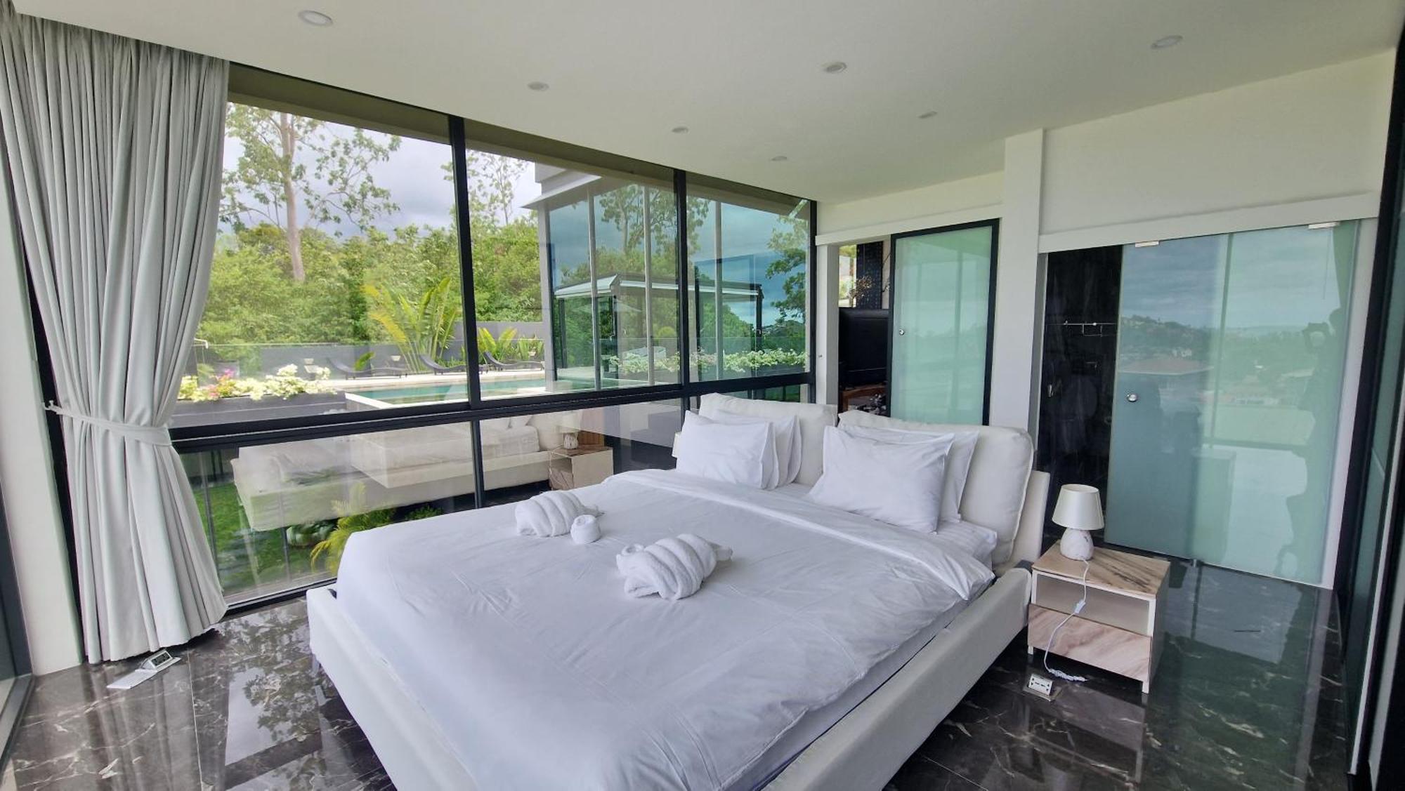 Villa Obsidian, With Staff, Sea View And Walk To Choeng Mon Beach Εξωτερικό φωτογραφία