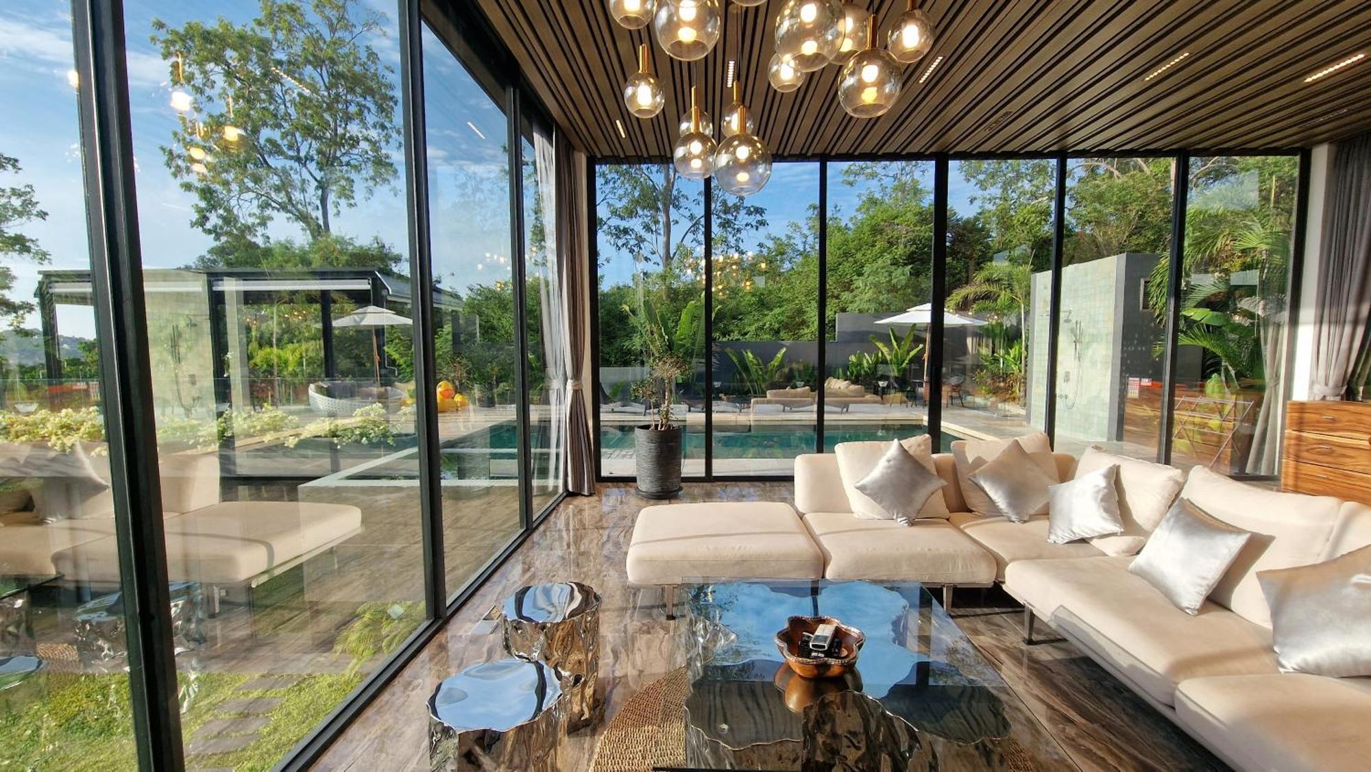Villa Obsidian, With Staff, Sea View And Walk To Choeng Mon Beach Εξωτερικό φωτογραφία